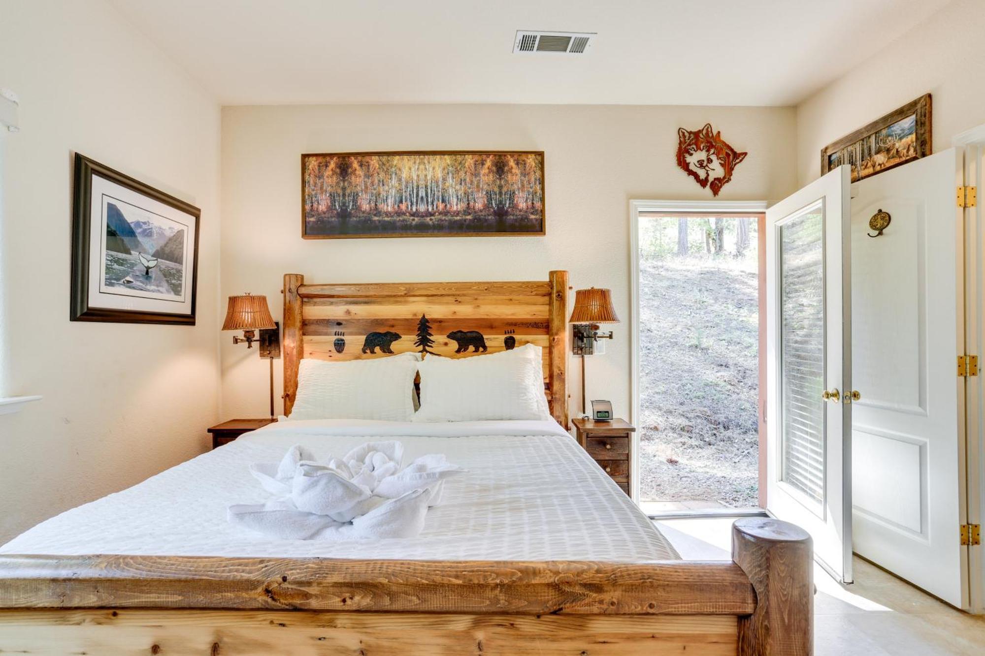 Villa Peaceful And Private Mariposa Cabin On 2 Acres! Midpines Exterior foto